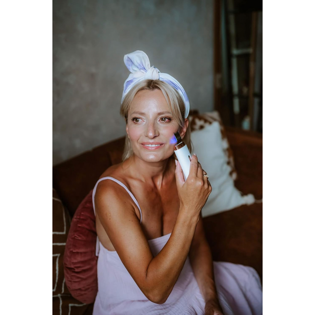 Appareil de peeling par cavitation multifonctionnel Scrub Pro Blanc