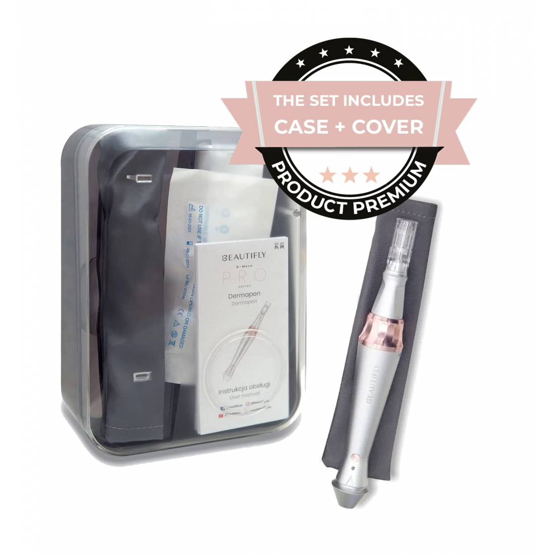 Dispositif de rajeunissement facial par mésothérapie avec micro-aiguilles Meso Pro