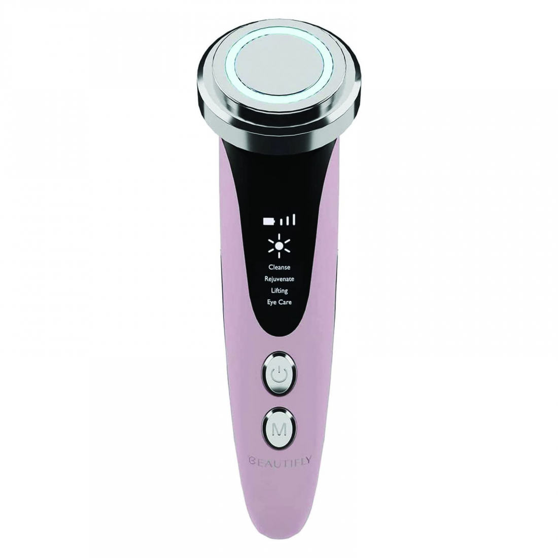 Massageur Facial Rajeunissant de Mésothérapie sans Aiguilles avec Photothérapie Glossy Blush