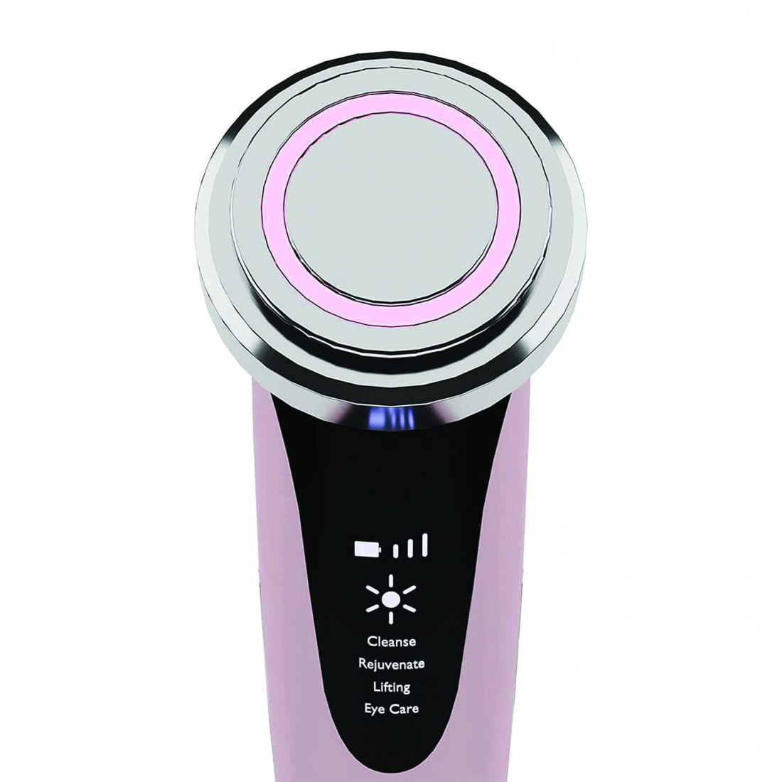 Massageur Facial Rajeunissant de Mésothérapie sans Aiguilles avec Photothérapie Glossy Blush