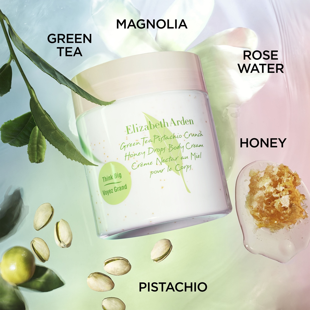 'Green Tea Pistachio Crunch Honey Drops' Body Cream - 200 ml