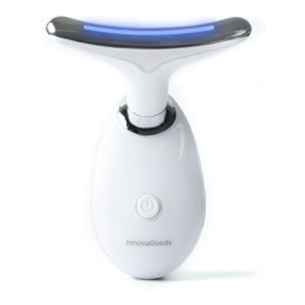 Appareil de Massage Facial Électrique Raffermissant pour Visage et Cou avec LED, EMS et Chaleur Selora InnovaGoods