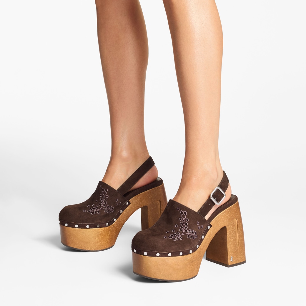 Sabots à Plateforme 'Alida' pour Femmes