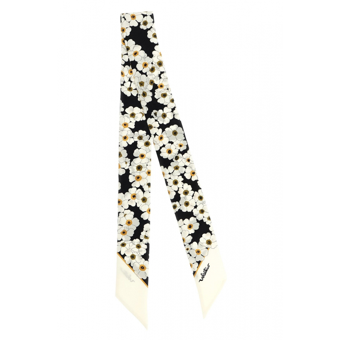 Foulard en soie 'Après L'Hiver-Primula' pour Femmes