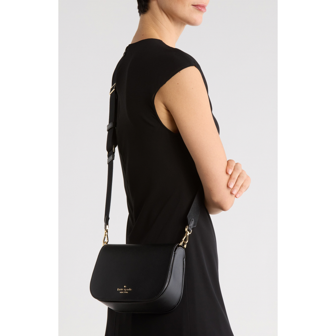 Sac Saddle 'Madison Saffiano' pour Femmes