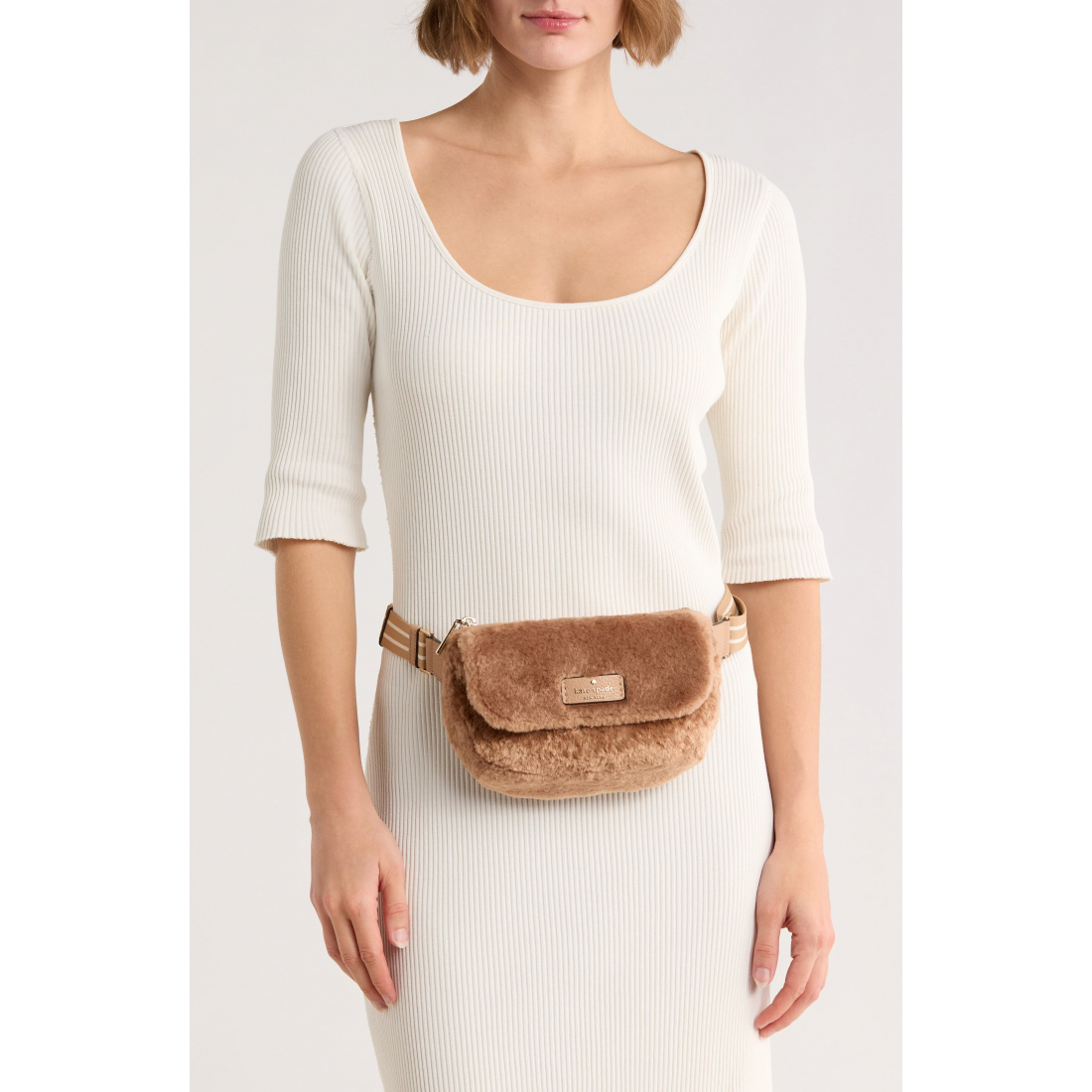 Women's 'Rosie Faux Fur' Belt Bag