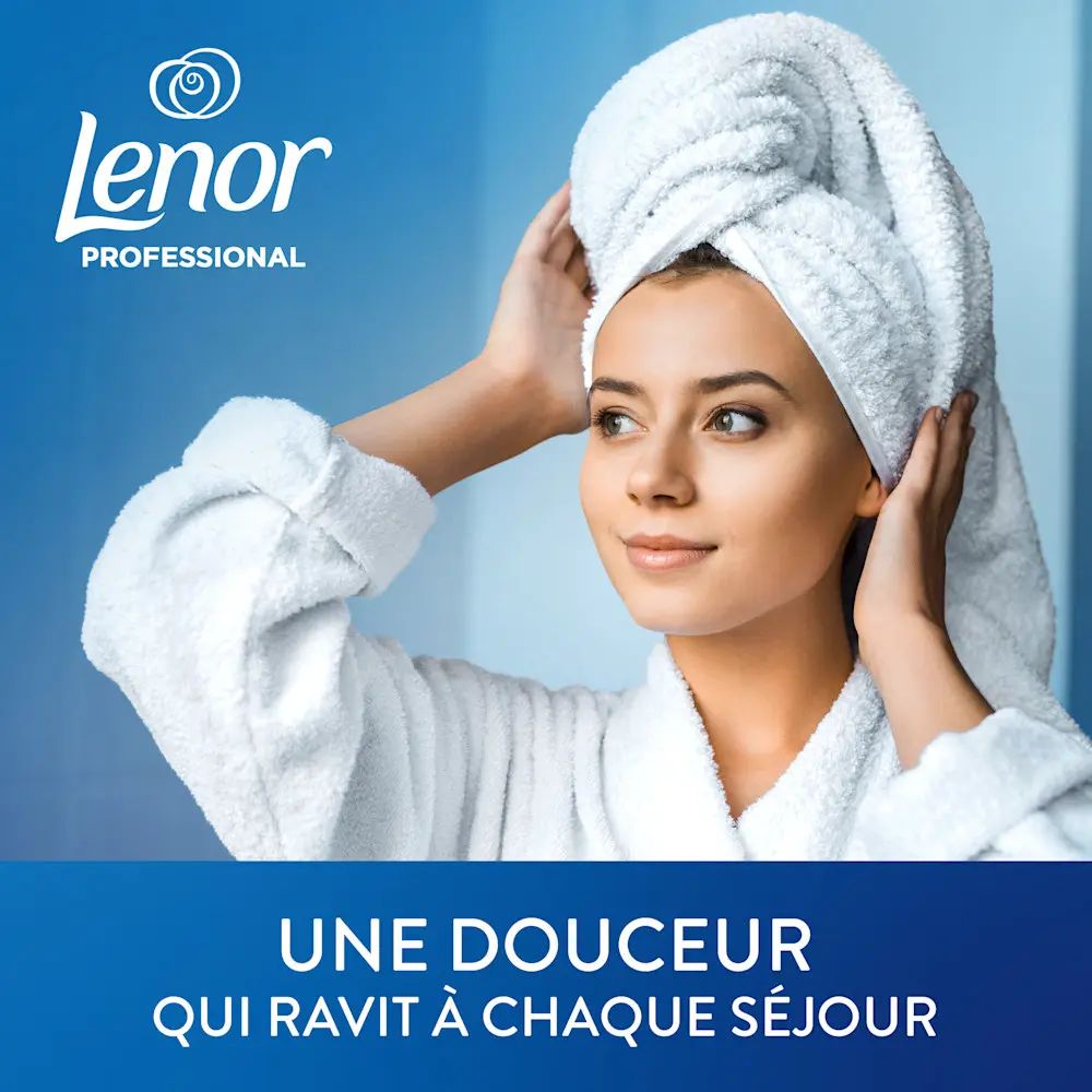 'Professional Sensitive' Fabric Softener - Soft Cotton 200 Doses, 4 L