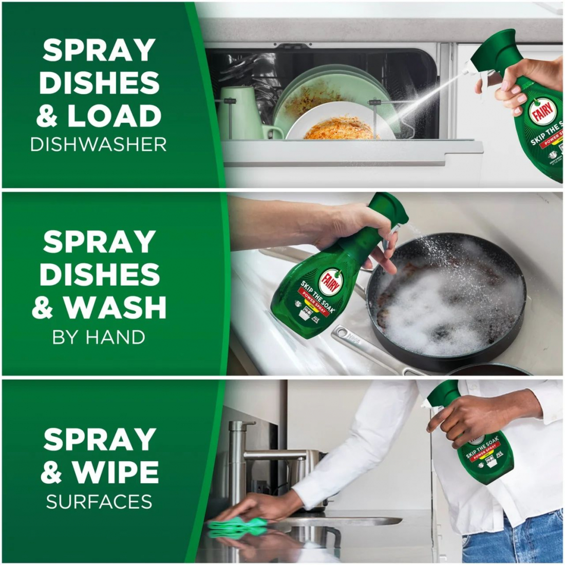 'Skip the Soak Dish Spray' Dishwashing Liquid - Lemon 500 ml