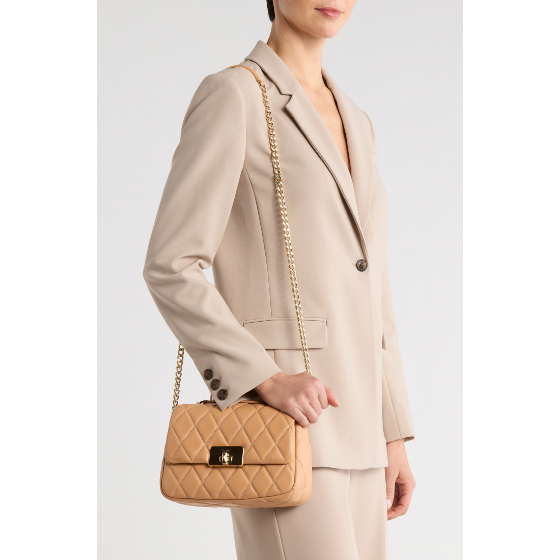 Women's 'Carey Quilted' Shoulder Bag