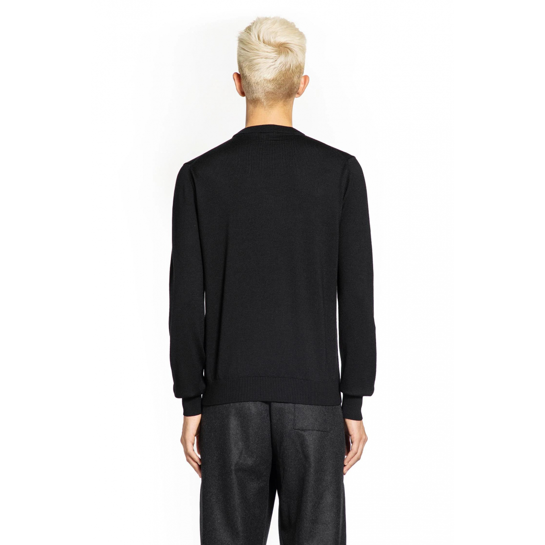 Pull 'Logo-Patch Pocket' pour Hommes