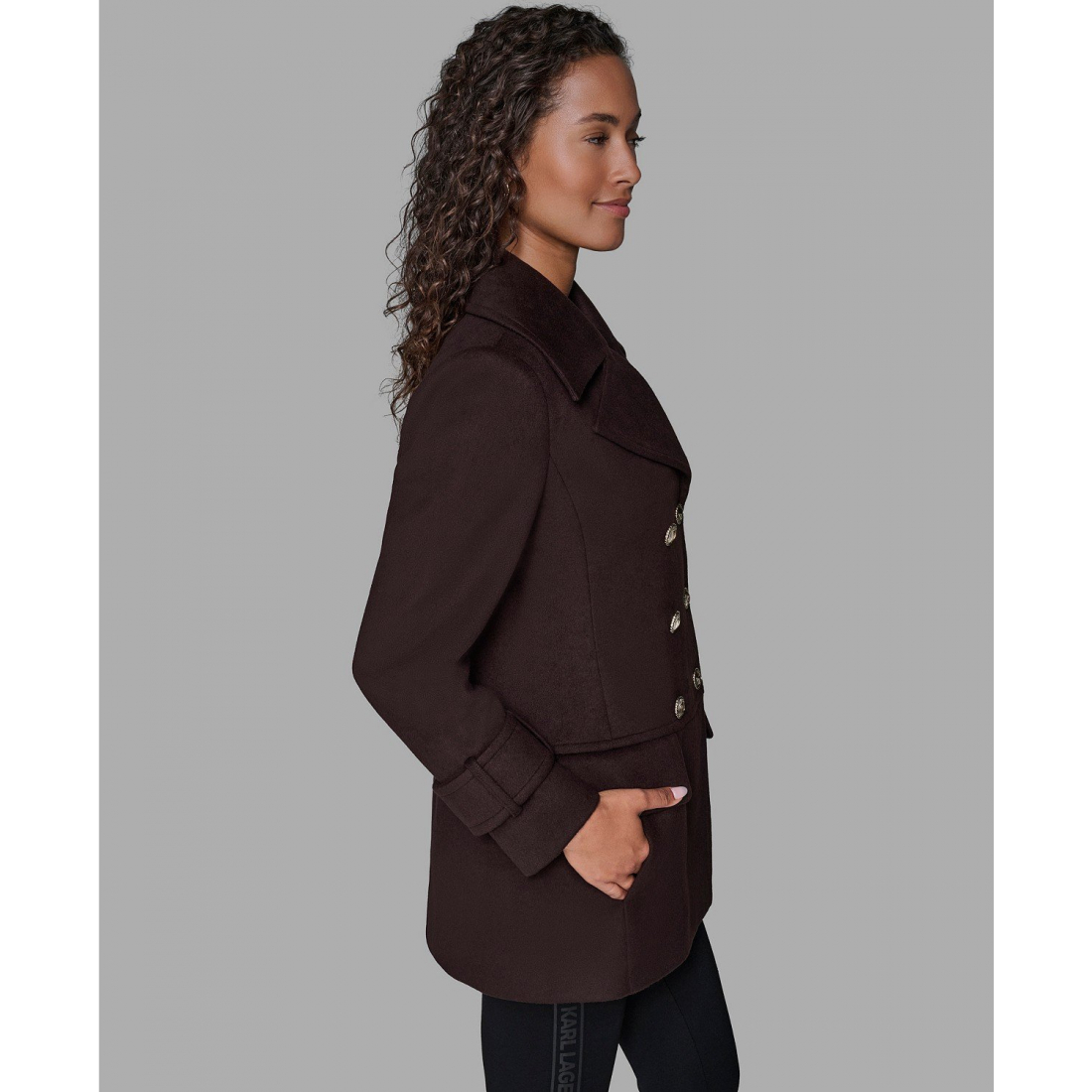 Caban 'Dropped Waist' pour Femmes