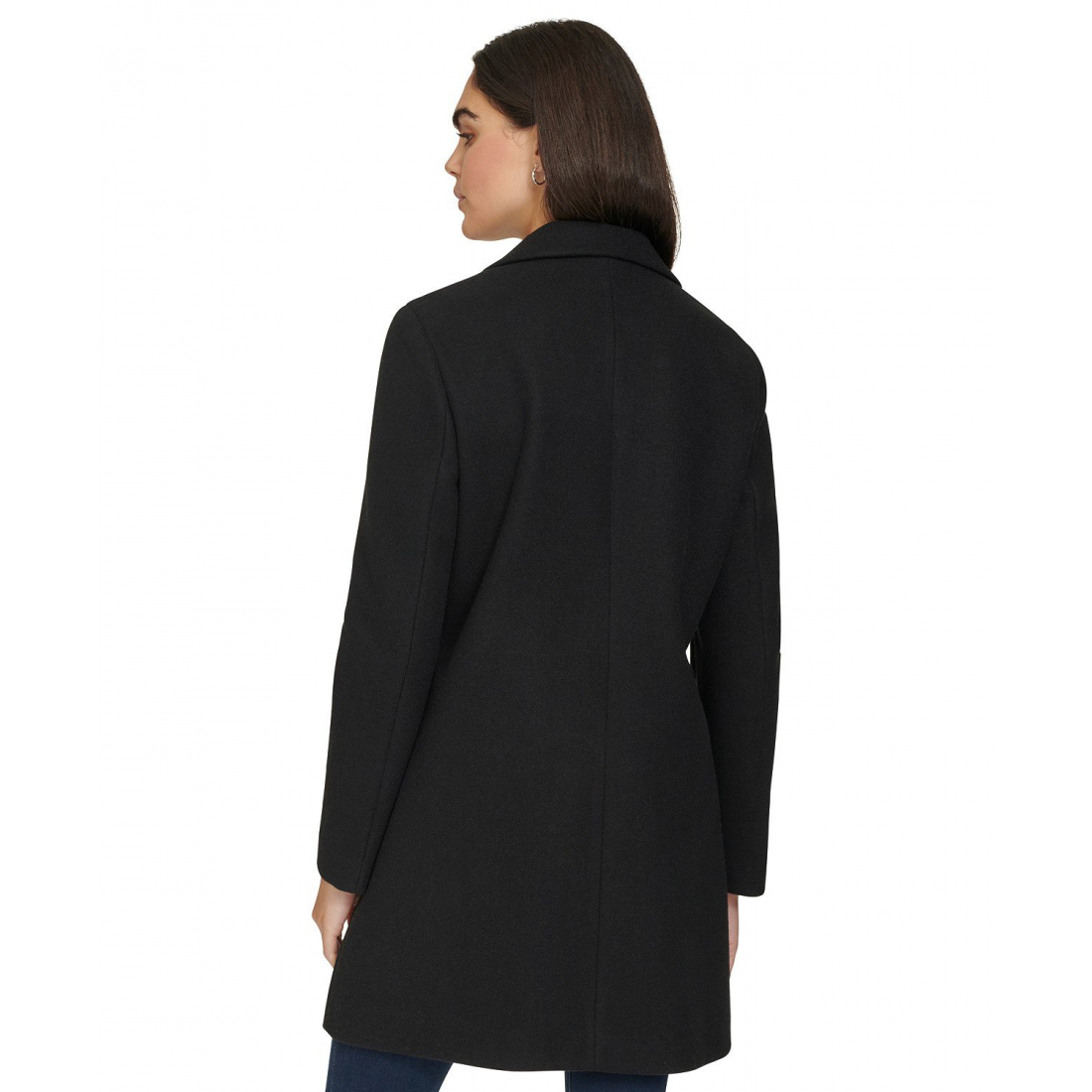 Manteau 'Single-Breasted Notched-Collar' pour Femmes