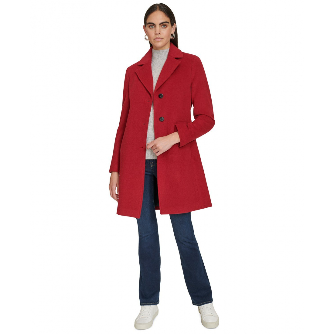 Manteau 'Single-Breasted' pour Femmes