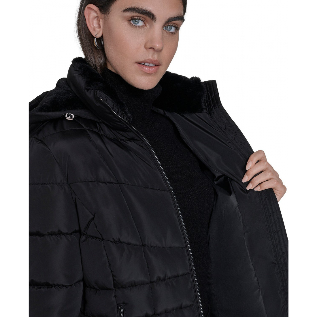 Veste matelassée 'Stand Collar Lined' pour Femmes