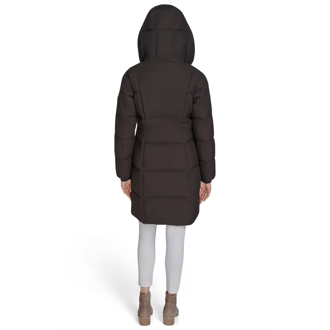 Manteau matelassé 'Stand Collar Hooded' pour Femmes