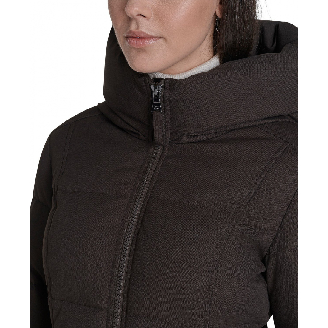 Manteau matelassé 'Stand Collar Hooded' pour Femmes