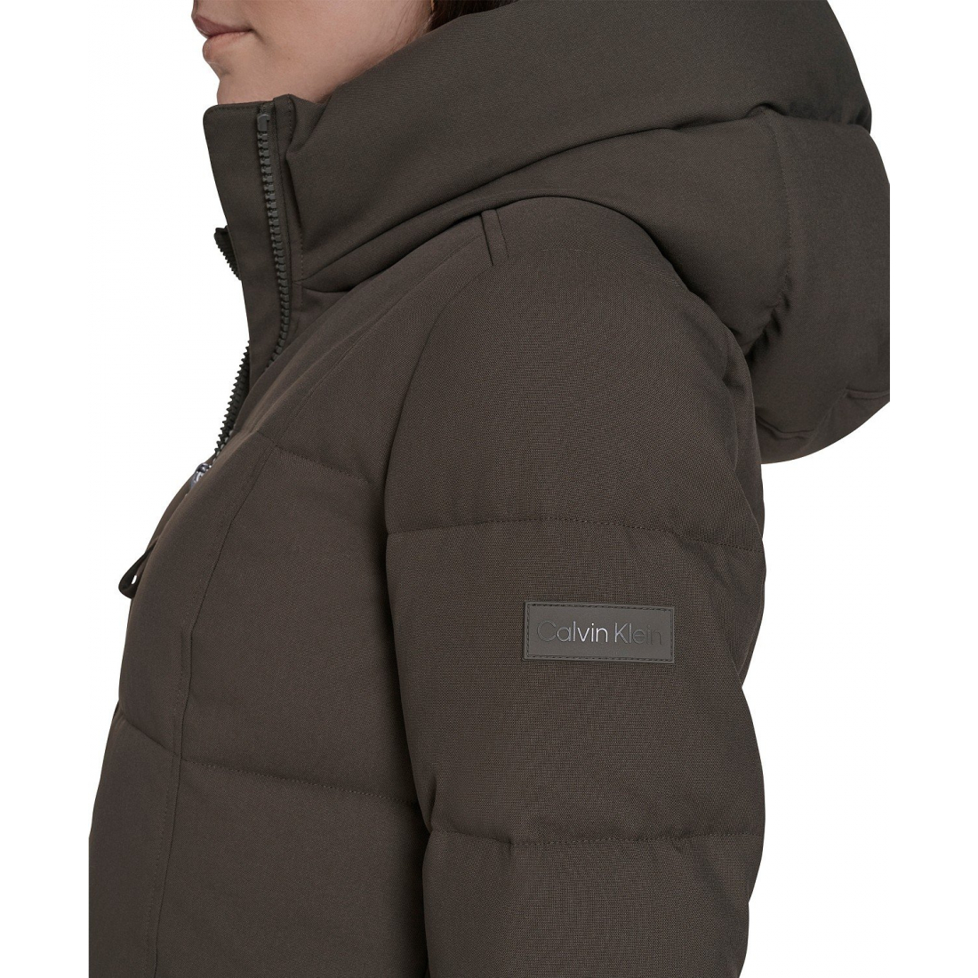 Manteau matelassé 'Stand Collar Hooded' pour Femmes