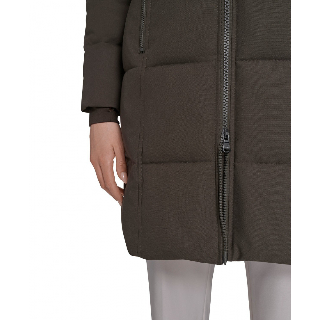 Manteau matelassé 'Stand Collar Hooded' pour Femmes