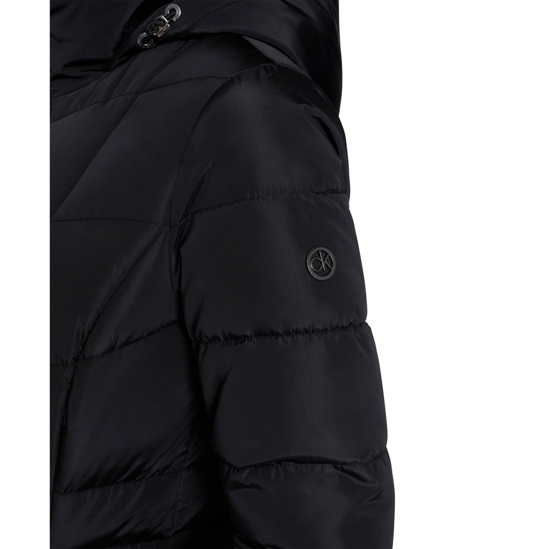 Manteau matelassé 'Hooded Stand Collar' pour Femmes