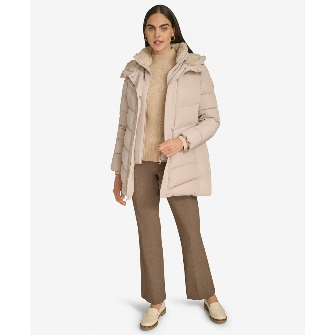 Manteau matelassé 'Hooded' pour Femmes