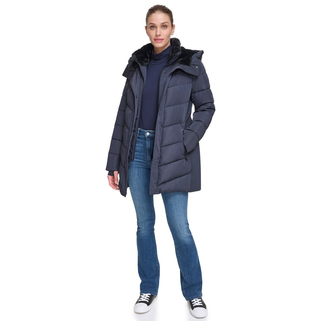 Manteau matelassé 'Hooded' pour Femmes