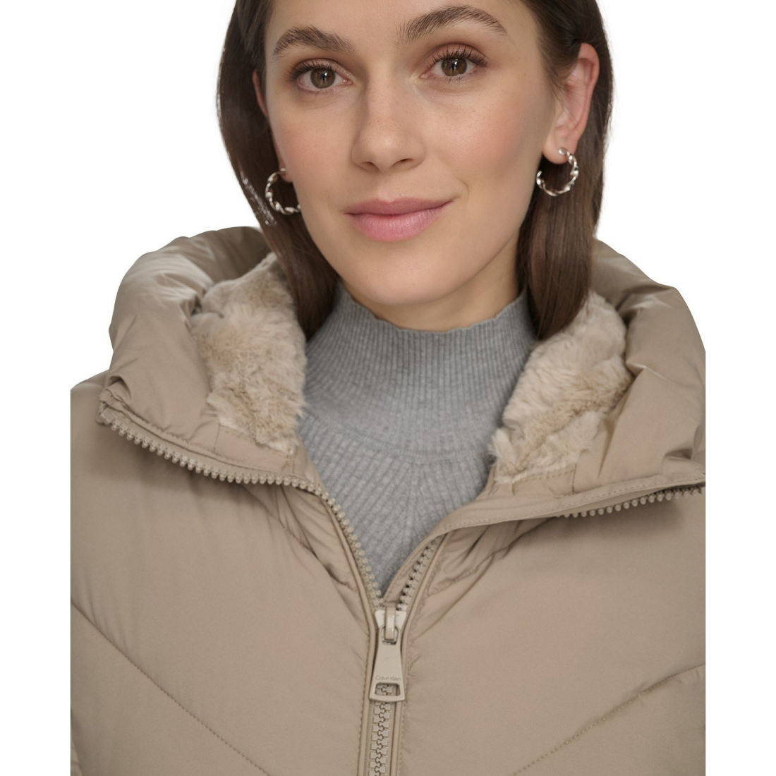 Manteau matelassé 'Hooded' pour Femmes