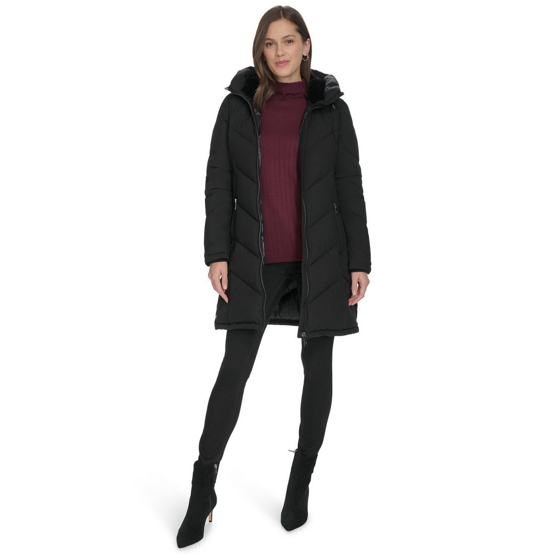 Manteau matelassé 'Hooded' pour Femmes