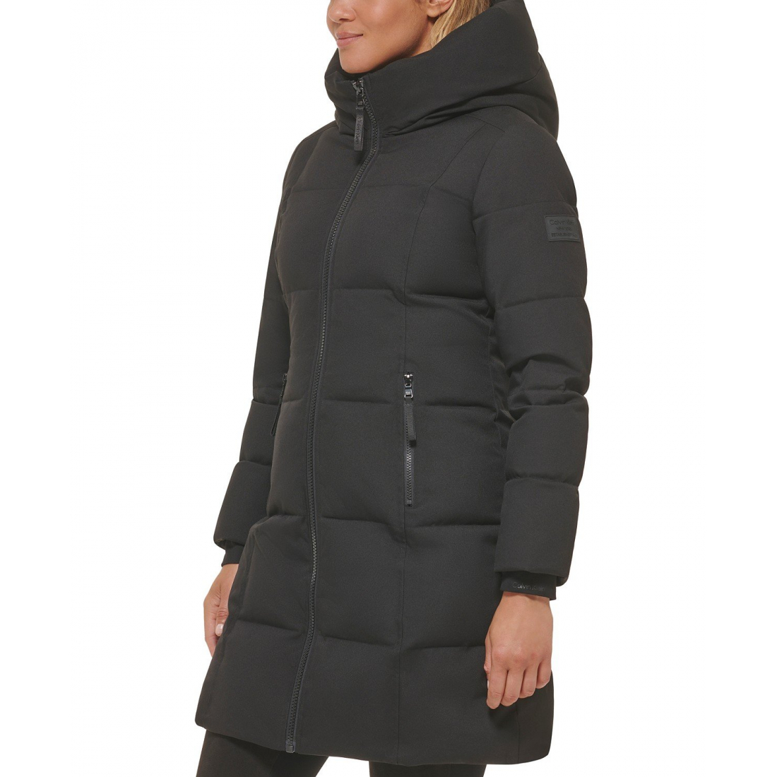 Manteau matelassé 'Stand Collar Hooded' pour Femmes