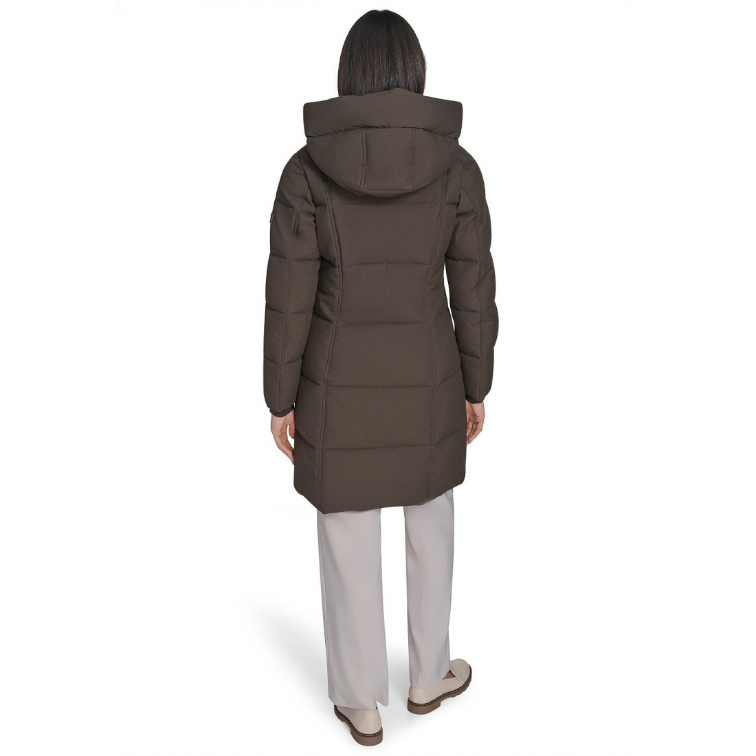 Manteau matelassé 'Stand Collar Hooded' pour Femmes