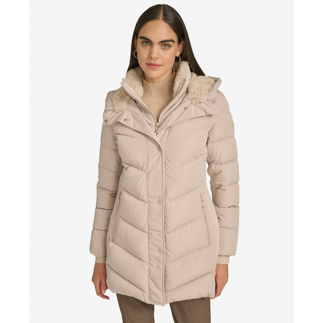 Manteau matelassé 'Hooded' pour Femmes