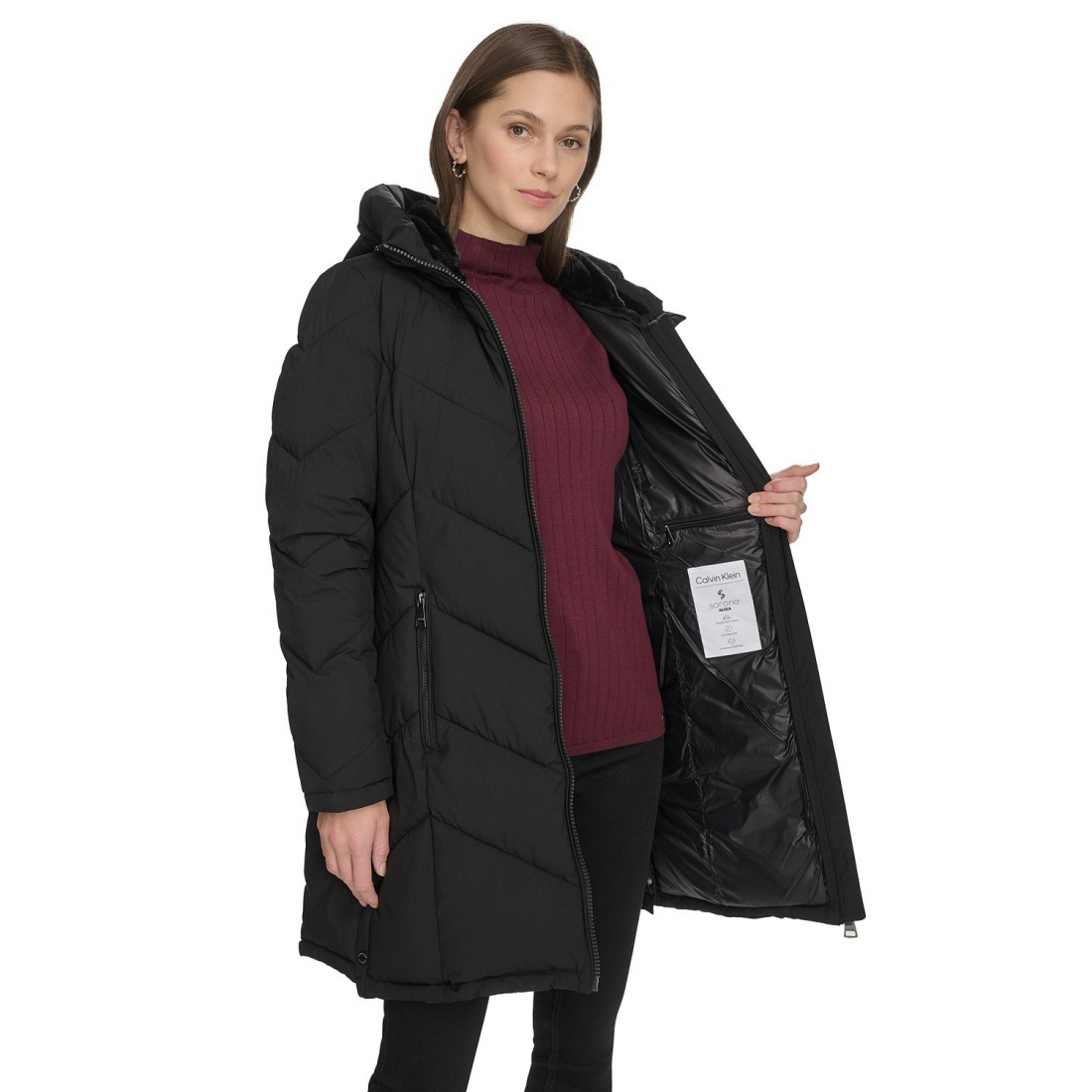 Manteau matelassé 'Hooded' pour Femmes