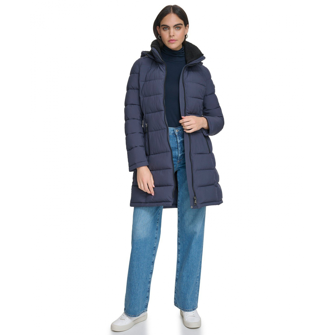Manteau matelassé 'Hooded' pour Femmes