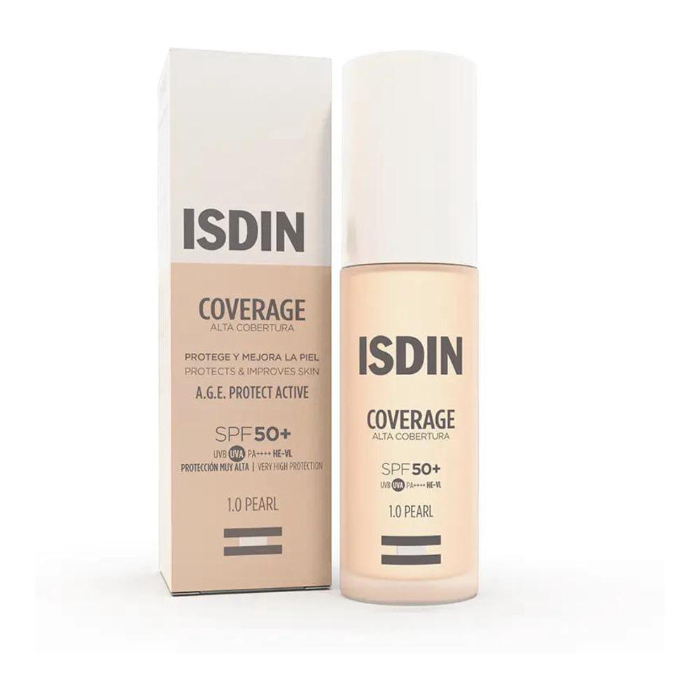 Fond de teint 'Coverage SPF50+' - 1.0 Pearl 30 ml