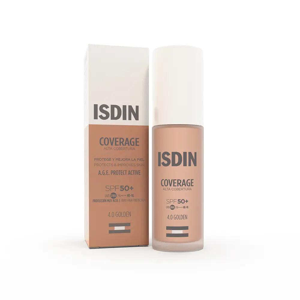 Fond de teint 'Coverage SPF50+' - 4.0 Golden 30 ml