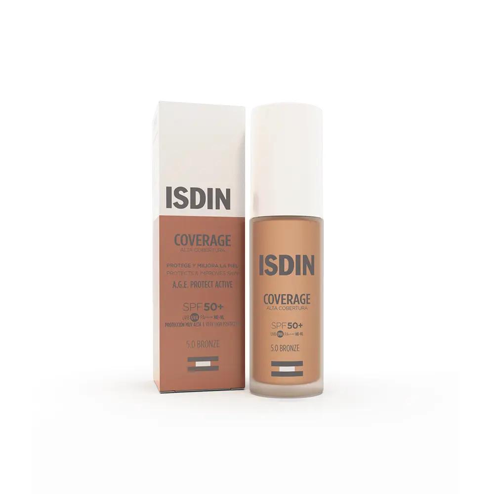 Fond de teint 'Coverage SPF50+' - 5.0 Bronze 30 ml