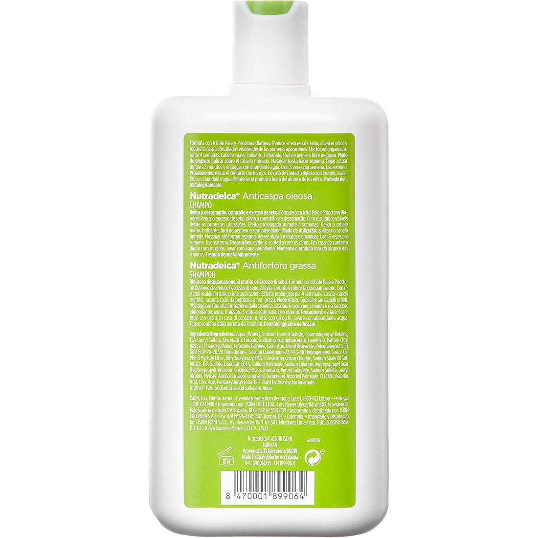 'Nutradeica' Dandruff Shampoo - 400 ml