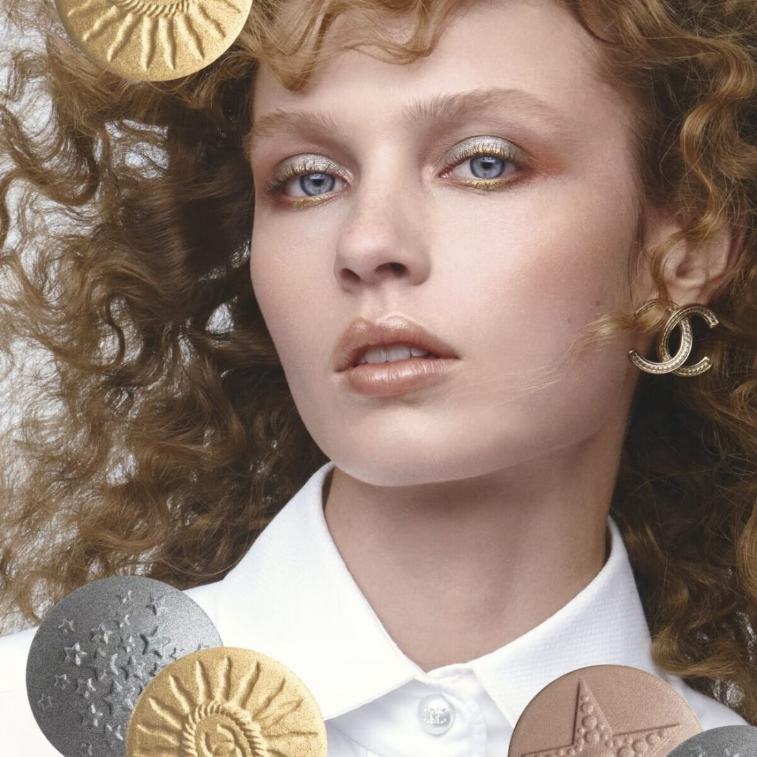 Palette de fards à paupières 'Les 4 Ombres' - 229 Boutons Stellaire 2 g