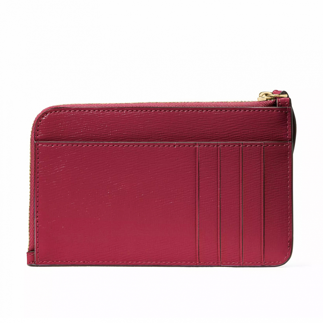 Women's 'Lucy Small Textured L-Zip' Card Holder