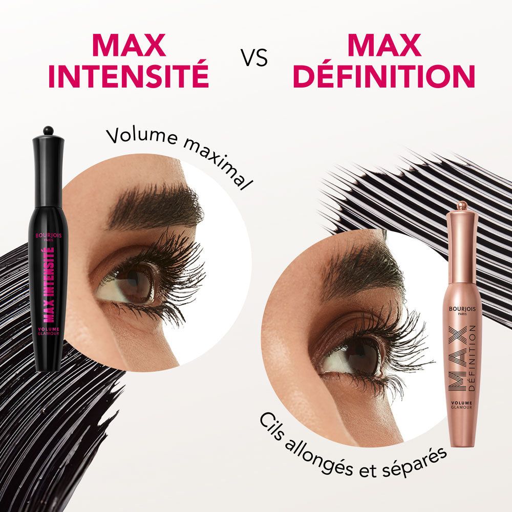 Mascara 'Max Définition Volume Glamour' - 01 Noir 10 ml