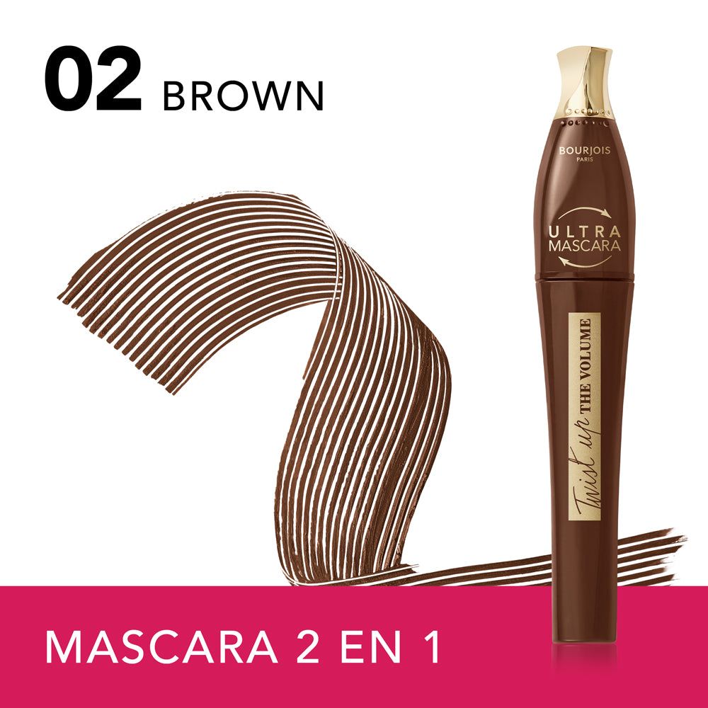 Mascara 'Twist Up The Volume' - 02 Brown 8 ml