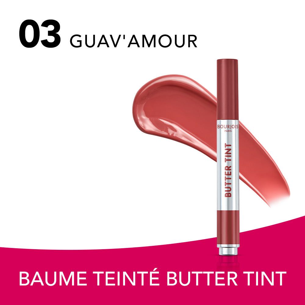 Baume à lèvres teinté 'Butter Tint' - 03 Guav'Amour 2 g
