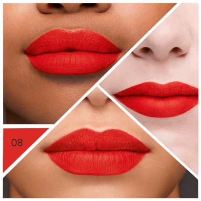 Rouge à lèvres liquide 'Rouge Velvet Ink' - 008 Coquelic'hot 3.5 ml