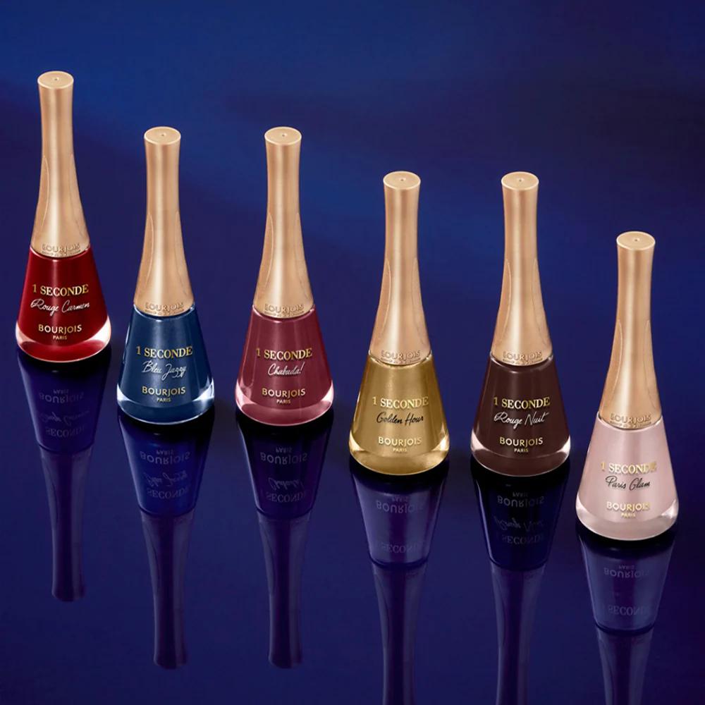 Vernis à ongles '1 Seconde Soirs de Paris' - 60 Rouge Carmen 10 ml