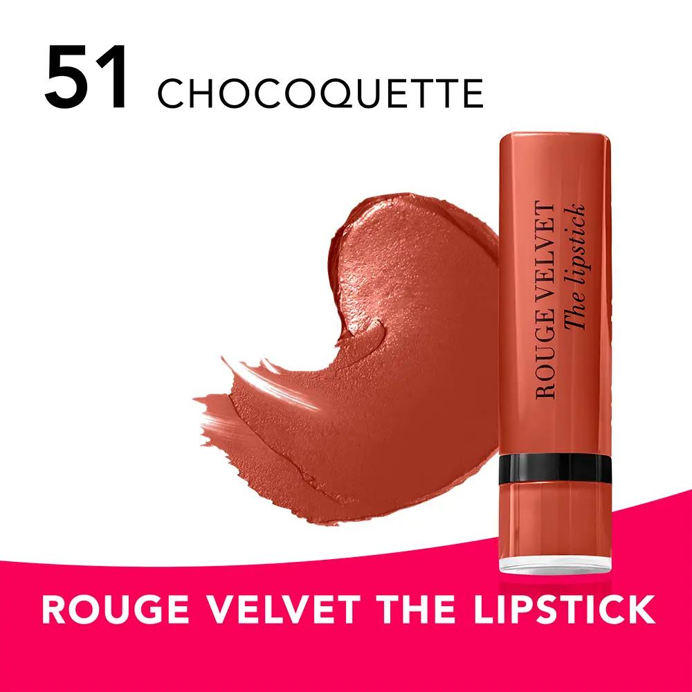 Rouge à Lèvres 'Rouge Velvet' - 051 Chocoquette 2.4 g