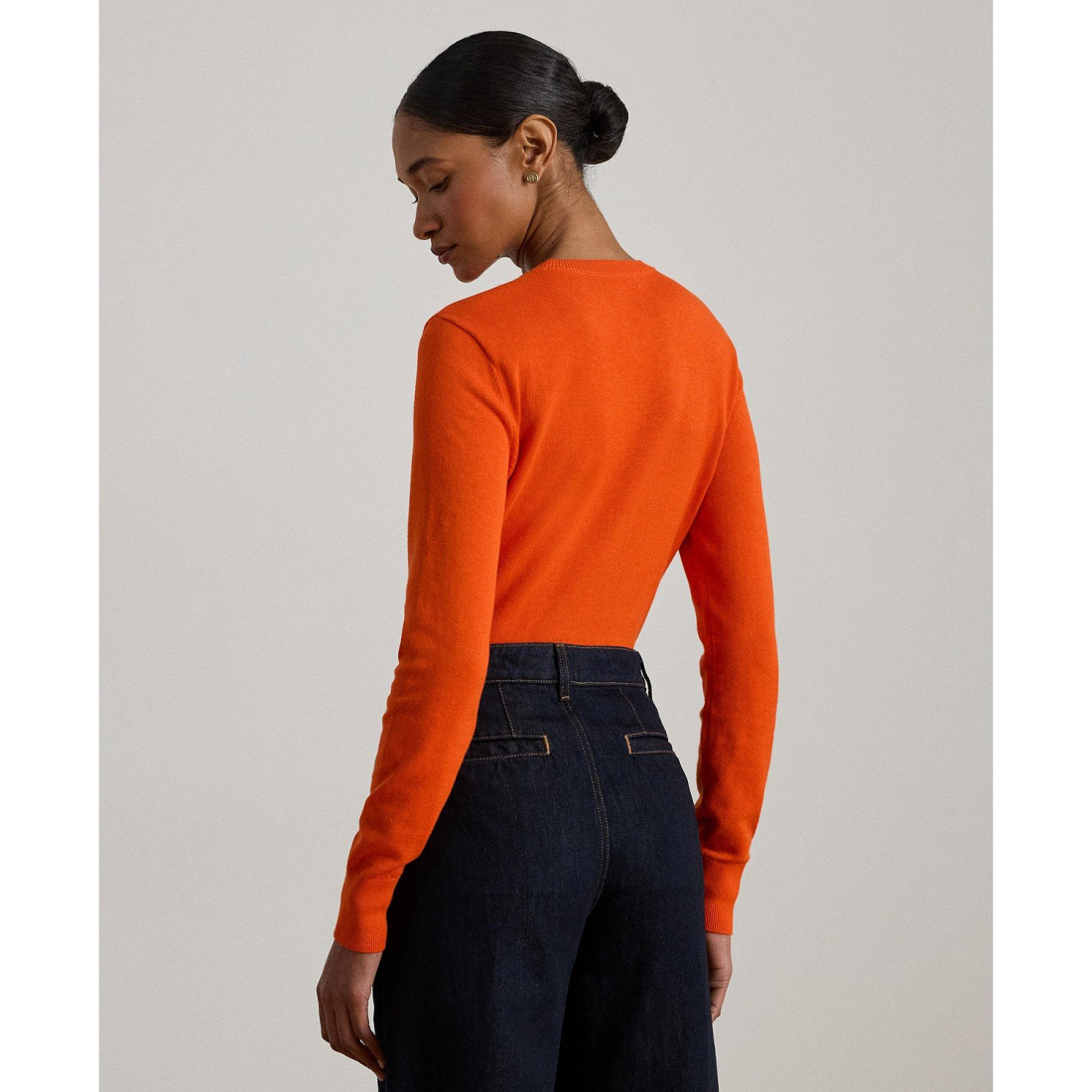 'Cotton-Blend Sweater' pour Femmes