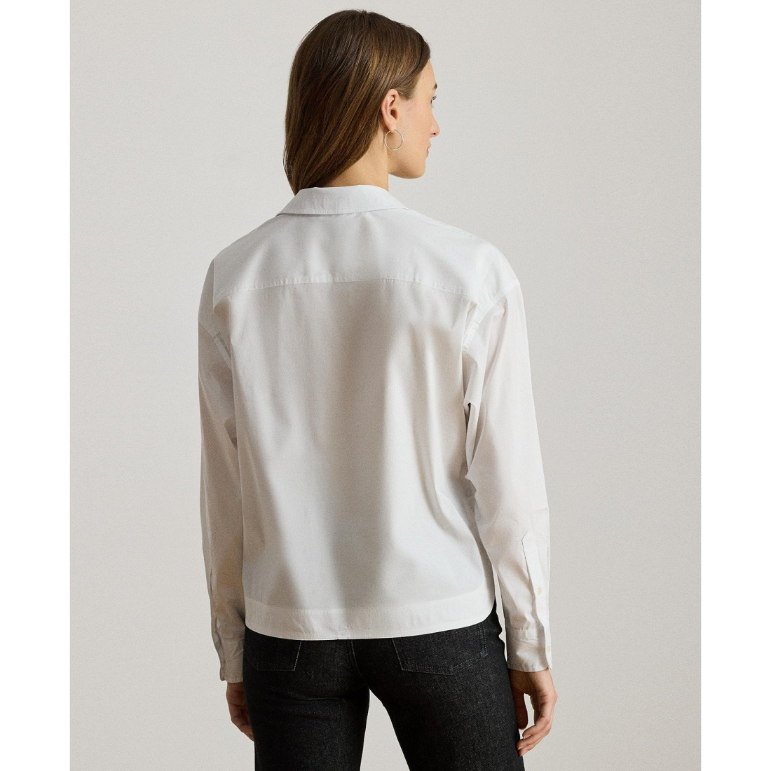 Women's 'Buckle-Trim Cotton-Blend Shirt'