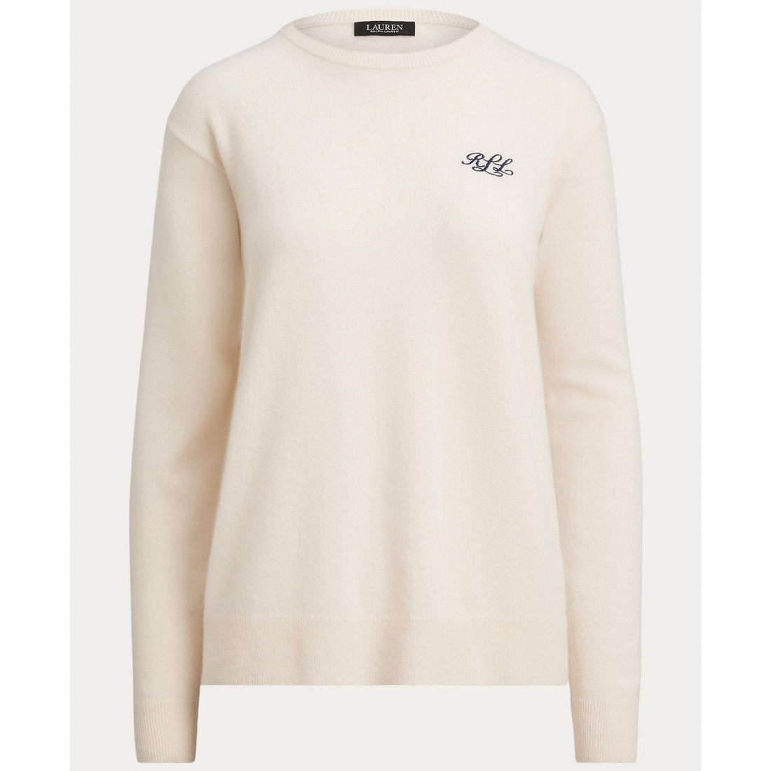 'Embroidered Cashmere Crewneck Sweater' pour Femmes