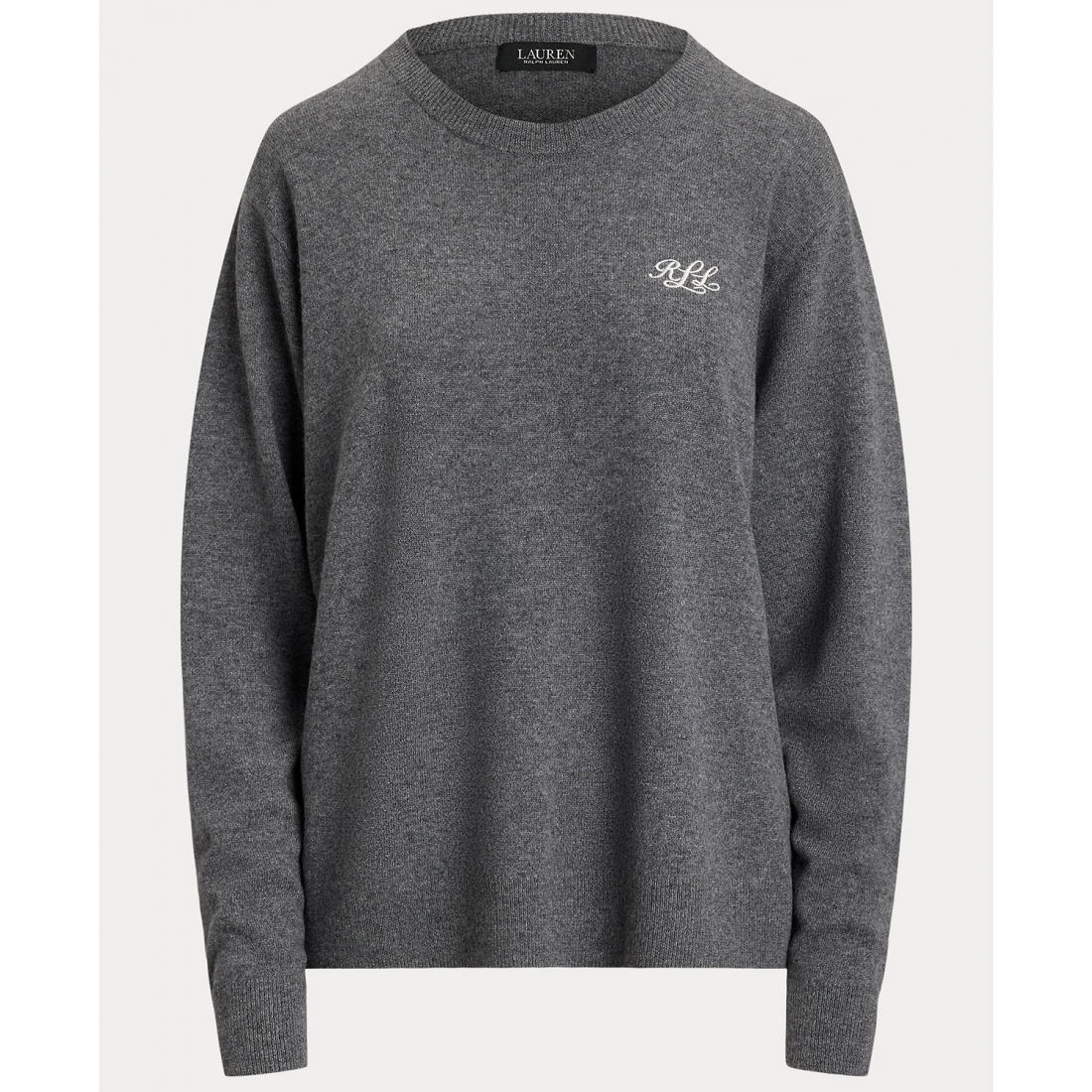 'Embroidered Cashmere Crewneck Sweater' pour Femmes
