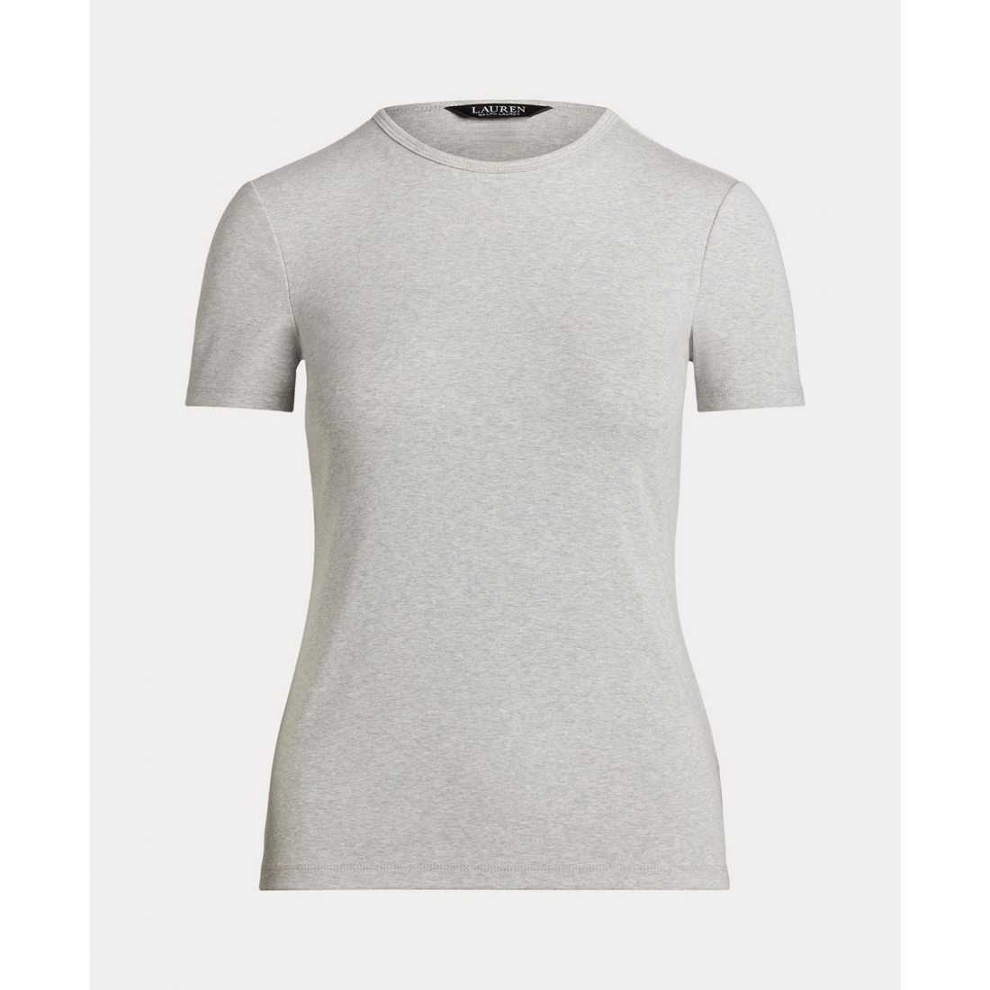 'Stretch Cotton Crewneck Tee' pour Femmes