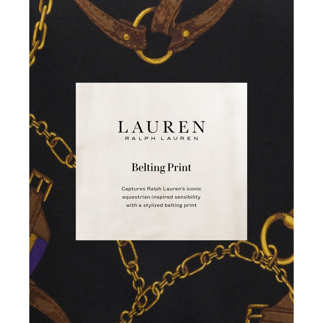 'Belting-Print Sleeveless Sweater Top' pour Femmes